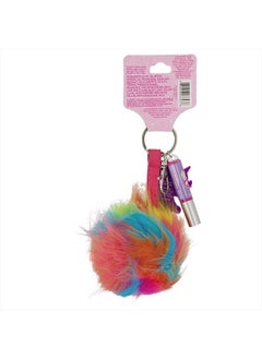 JoJo Siwa Unicorn Rainbow Pom Lip Gloss Keychain  - Image 5