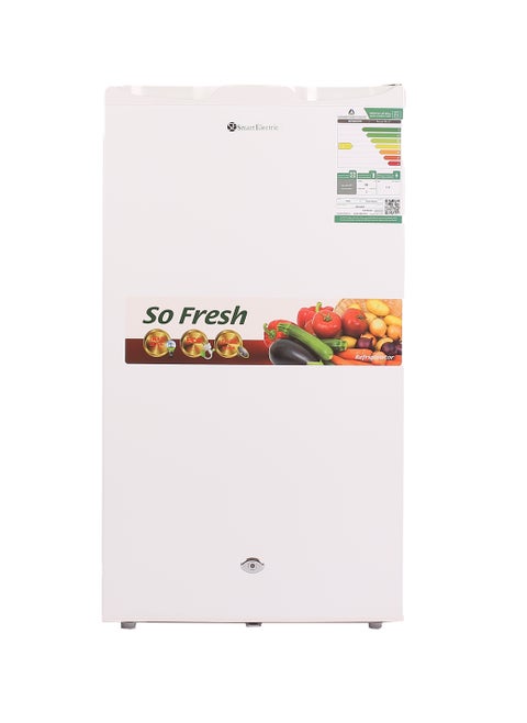 Smart Electric 86 Lt Refrigerator , Noiseless High Quality Compressor, Freezer Storage , 45x45x83cm, White