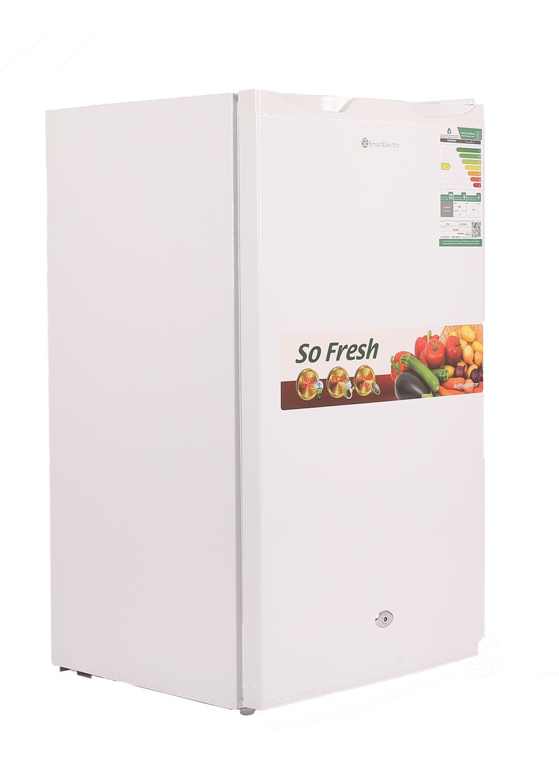 SmartElectric Smart Electric 86 Lt Refrigerator , Noiseless High Quality Compressor, Freezer Storage , 45x45x83cm, White  - Image 2