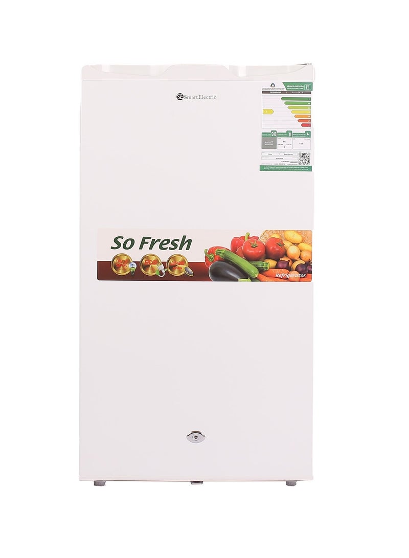 SmartElectric Smart Electric 90 Lt Refrigerator , Noiseless High Quality Compressor, Freezer Storage , White - Image 1