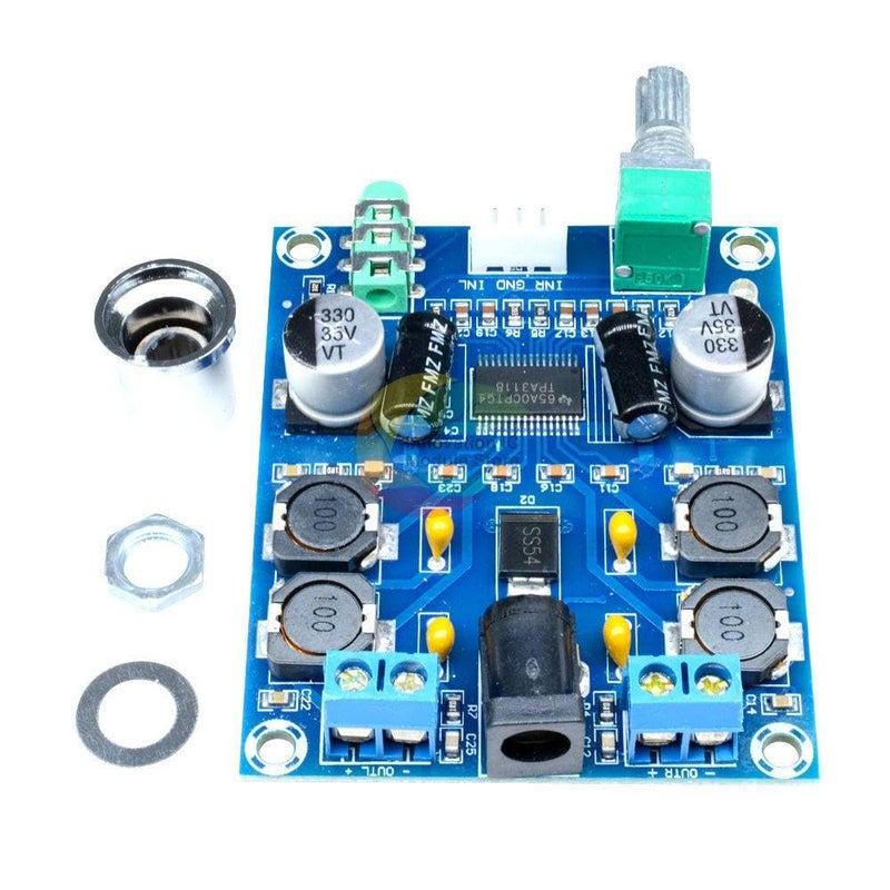 TPA3118D2 Digital HD Audio Amplifier Board Dual Channel 45Wx2 DC 12V 24V 28V Stereo Power Module - Image 2