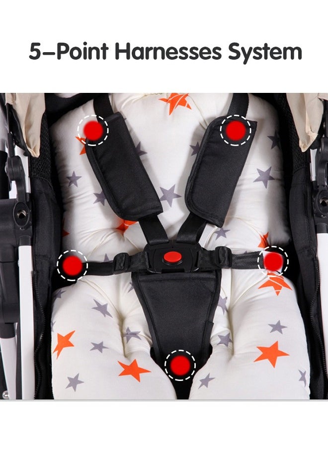 Super ZYouth - Baby Stroller Cushion Pad, Non Slip Baby Stroller Seat Liners, Car Seat Cushion for Kids - Image 1