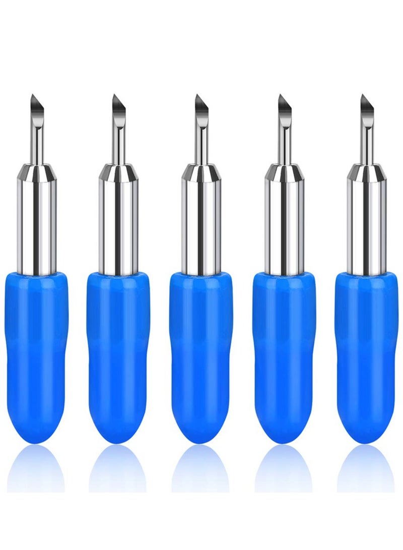5Pcs Replacement Cutting Blades Cut Vinyl Fabric Carbide Standard Blade - Image 1