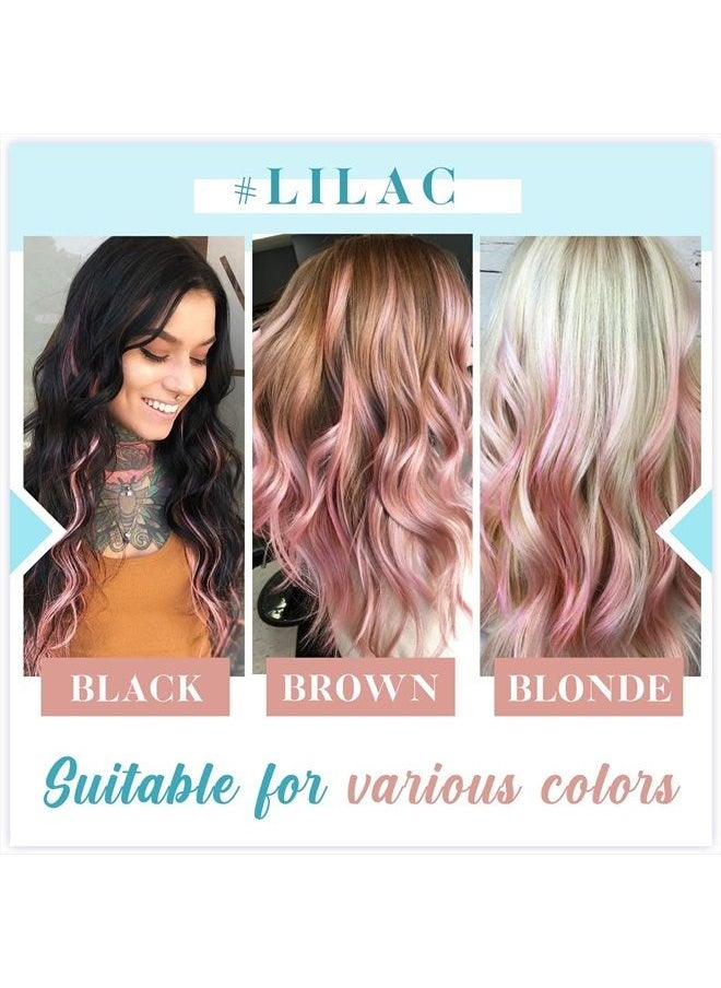 RUNATURE Light Pink Tape in Hair Extensions Human Hair Highlight for Party 14 Inch Full Ends Colored Tape in Human Hair Extensions Pink Silky Pale Pink Tape in Real Hair Extensions Natural Hair 20g 5p  - Image 3