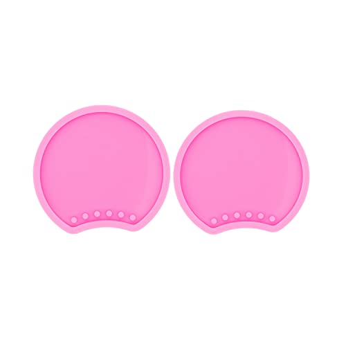 AMZTOART 2 Pcs Glossy Mouse Ear Shape Decorative Headband Silicone Molds DIY Craft Polymer Clay Mold Jewellery Resin Crafting, Cake Decoration Fondant Mould (DY0333+DY0333) - Image 2