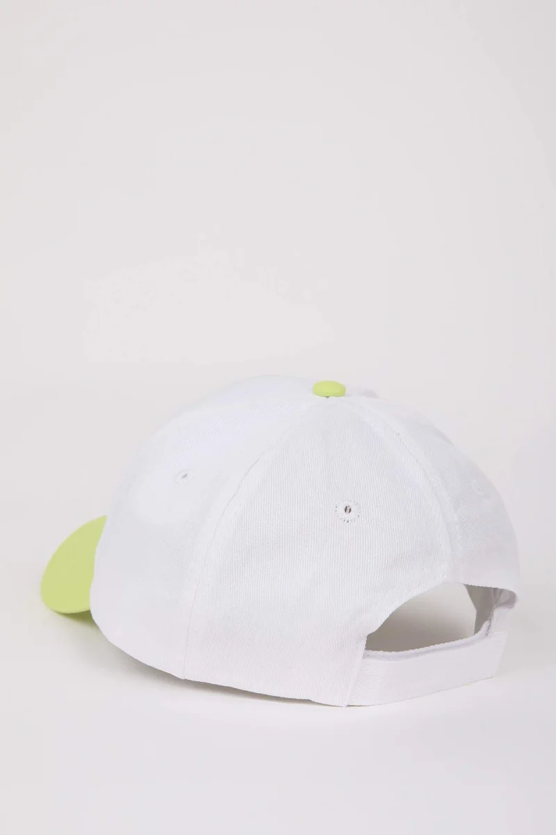 Defacto  Woman Label Printed Woven Baseball Cap for Women | Best Price UAE
