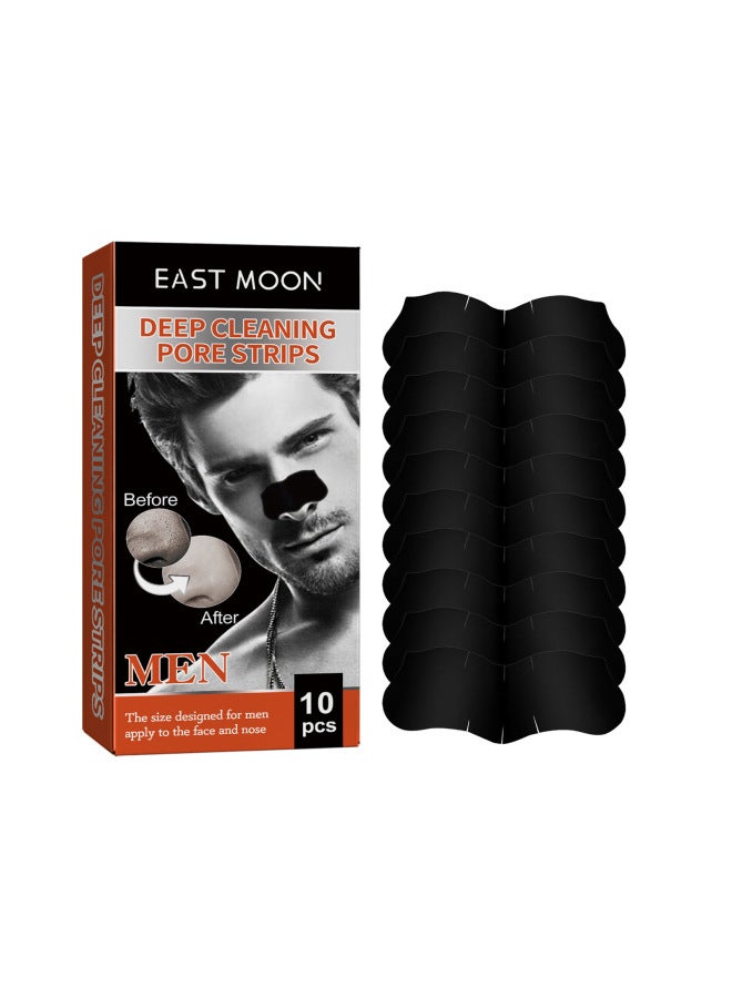East Moon Men's Blackhead Sticker Nose Acne Pimple Blackhead Cleansing Pore Shrinkage Ripped Nose Sticker - Image 4