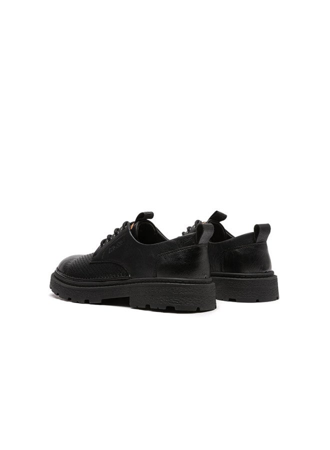 Red Dragonfly Summer Breathable Work Shoes, Thick-soled Casual Loafers Wla440541l Black (hollow) Size 38 - Image 3