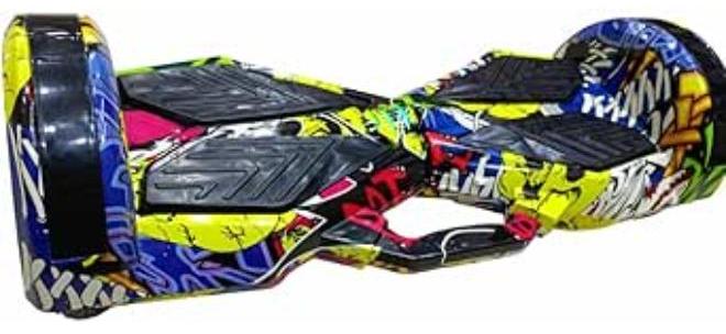 8 Inch Hoverboard, Bluetooth Speaker, Powerful Dual Motor And LED Lighting, Self-balancing Electric Scooter, Smart Balance Board (Multicolor)