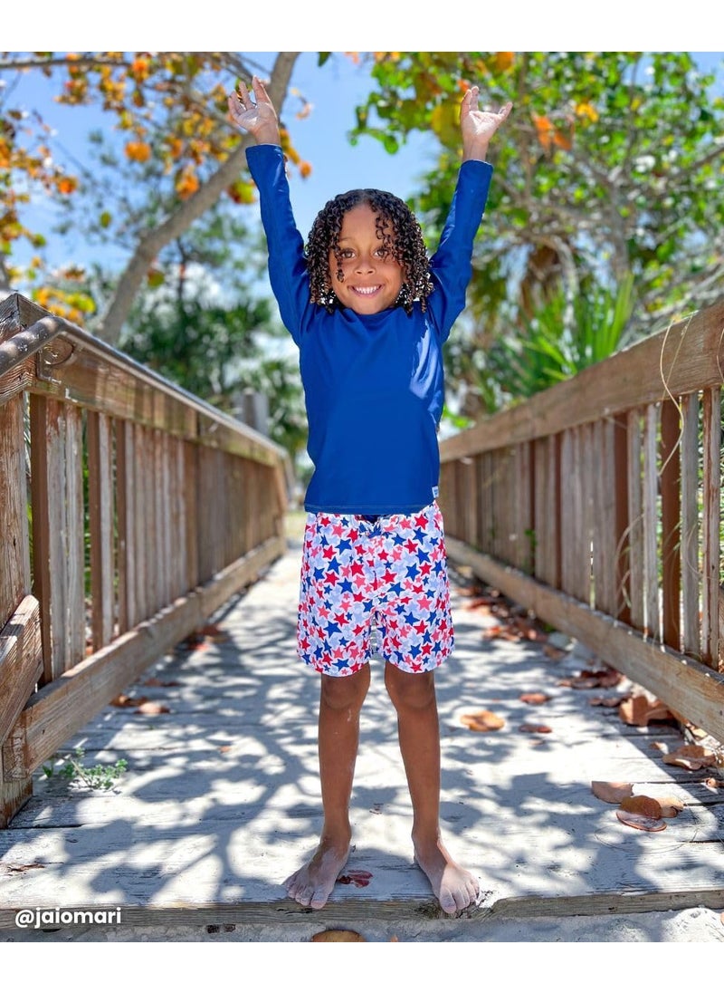 RuggedButts RUGGEDBUTTS Long Sleeve Rash Guard - Navy - 3T  - Image 4
