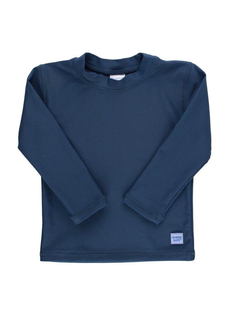 RuggedButts RUGGEDBUTTS Long Sleeve Rash Guard - Navy - 3T  - Image 1