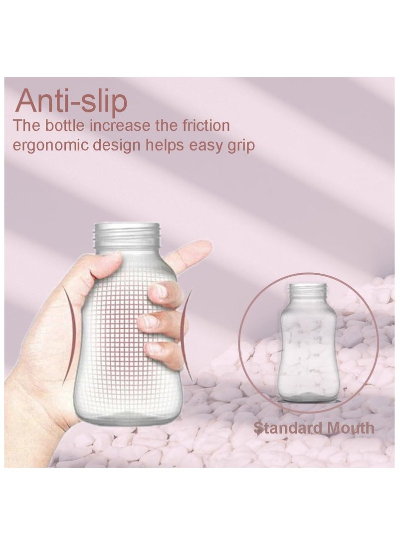 هالامودو مضخة ثدي كهربائية، للرضاعة الطبيعية بدون استخدام اليدين، مع زجاجة حليب، محمولة بوضعيتين و9 مستويات شفط، مضخة ثدي قابلة لإعادة الشحن عبر USB مضخة ثدي مضادة للتدفق الخلفي - Image 5