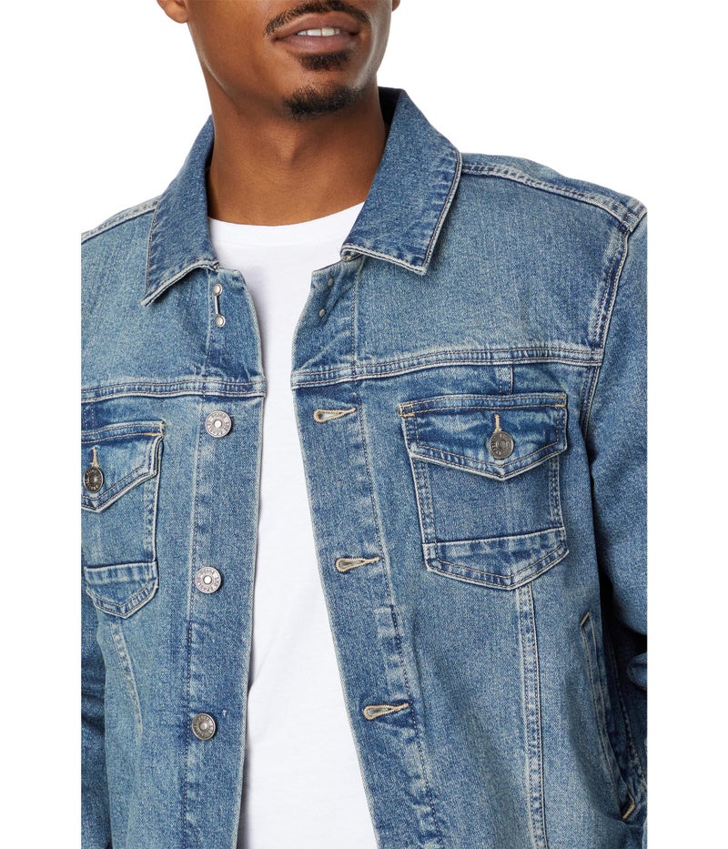 PAIGE Men's Scout Denim Jacket Ray L - Image 4