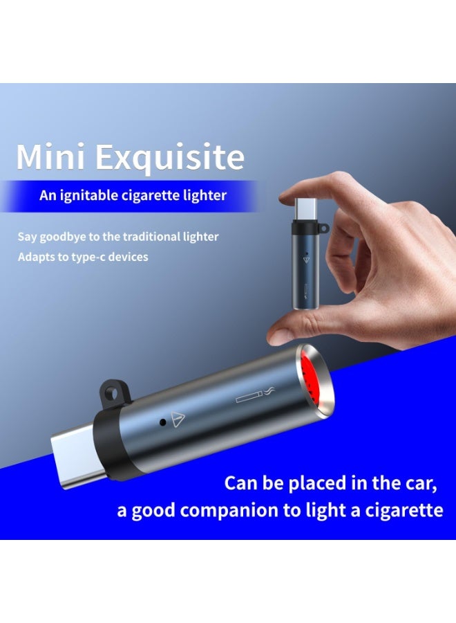 Generic Electric Lighter - USB C Lighter, Flameless Windproof, Men's Gift - Mini Version  - Image 5