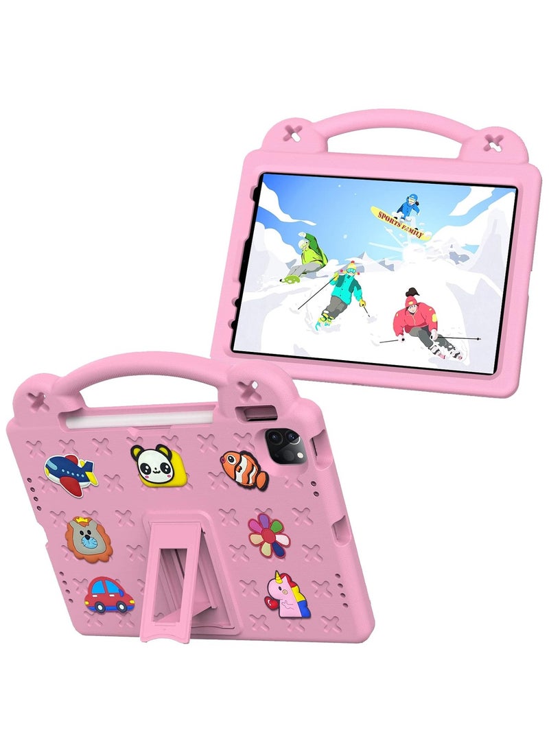 General Kids Case for iPad Air 5th Gen (2022) 10.9 Inch, Heavy Duty EVA Foam Shockproof Cover Kids Proof Case with Stand  - Image 3
