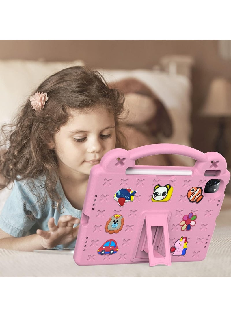General Kids Case for iPad Air 5th Gen (2022) 10.9 Inch, Heavy Duty EVA Foam Shockproof Cover Kids Proof Case with Stand  - Image 5