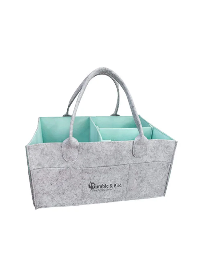 Bumble & Bird Baby Diaper Caddy Nursery Storage Bin Portable Travel Bag Organizer