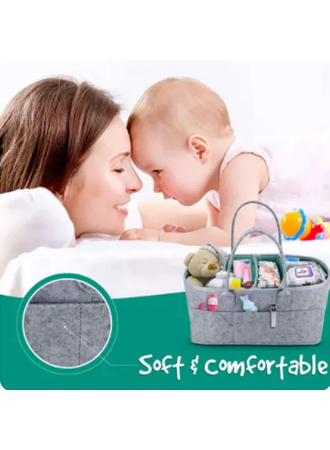 Bumble & Bird Baby Diaper Caddy Nursery Storage Bin Portable Travel Bag Organizer