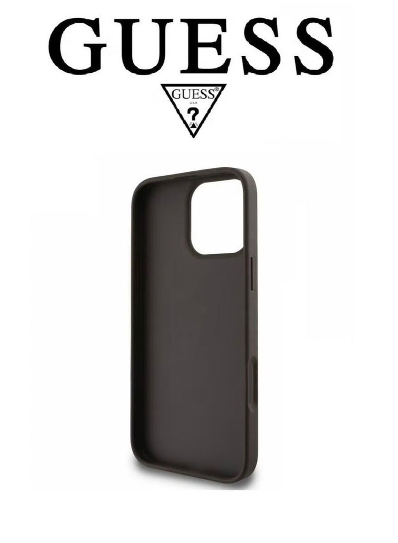 GUESS Official Guess Premium Protective Case for iPhone 16 Pro Max - Signature Monogram Design - Image 3