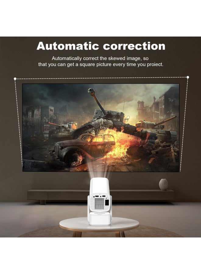 P30max مزود بمكبر صوت دقة 4K تركيز كهربائي واي فاي 6 أندرويد وزن 135 جرام بلوتوث جهاز عرض صغير ذكي للمنزل - Image 4