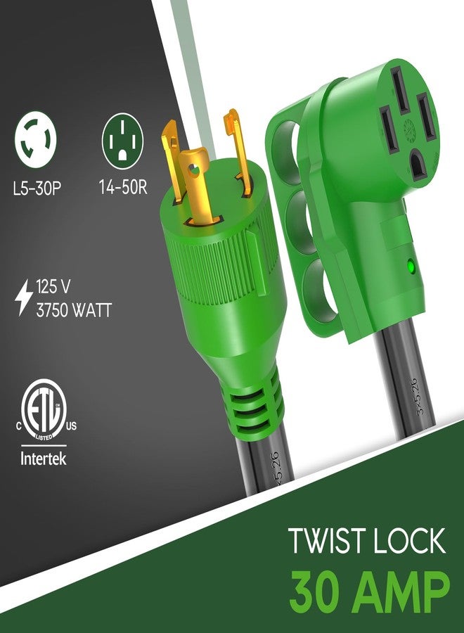 RVGUARD MELARQT RGAC33050-G Generator Dogbone Adapter Green - Image 2