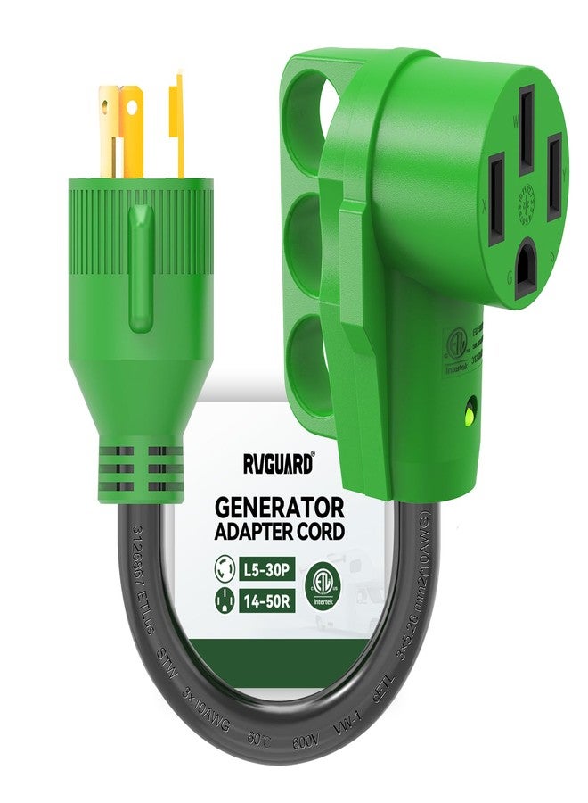 RVGUARD MELARQT RGAC33050-G Generator Dogbone Adapter Green - Image 1