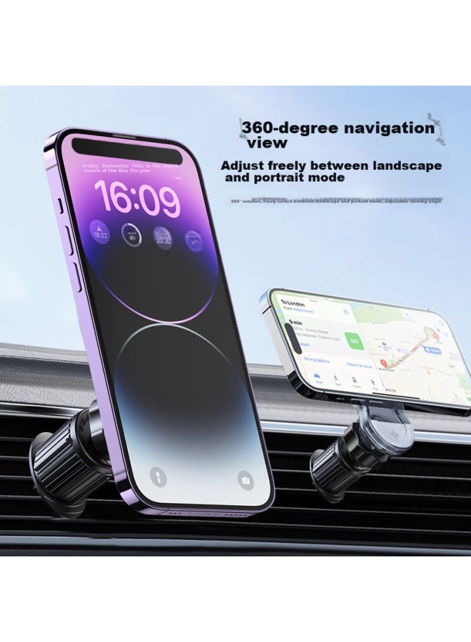 Koolife Car Phone Holder, Magnetic Air Vent Mount, Navigation Holder, Magnetic Magsafe Phone Mount For Apple Phones - Image 3