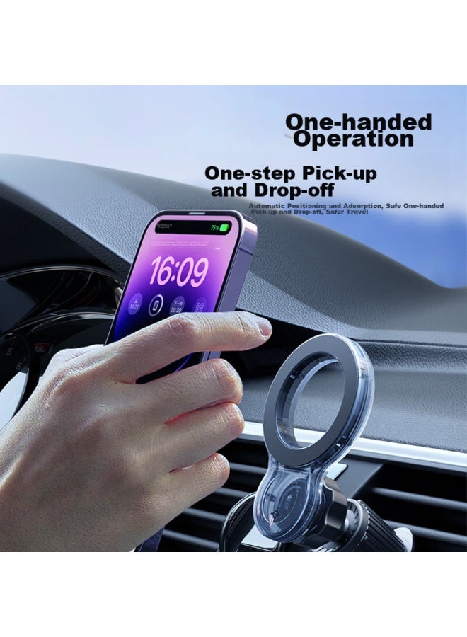 Koolife Car Phone Holder, Magnetic Air Vent Mount, Navigation Holder, Magnetic Magsafe Phone Mount For Apple Phones - Image 2