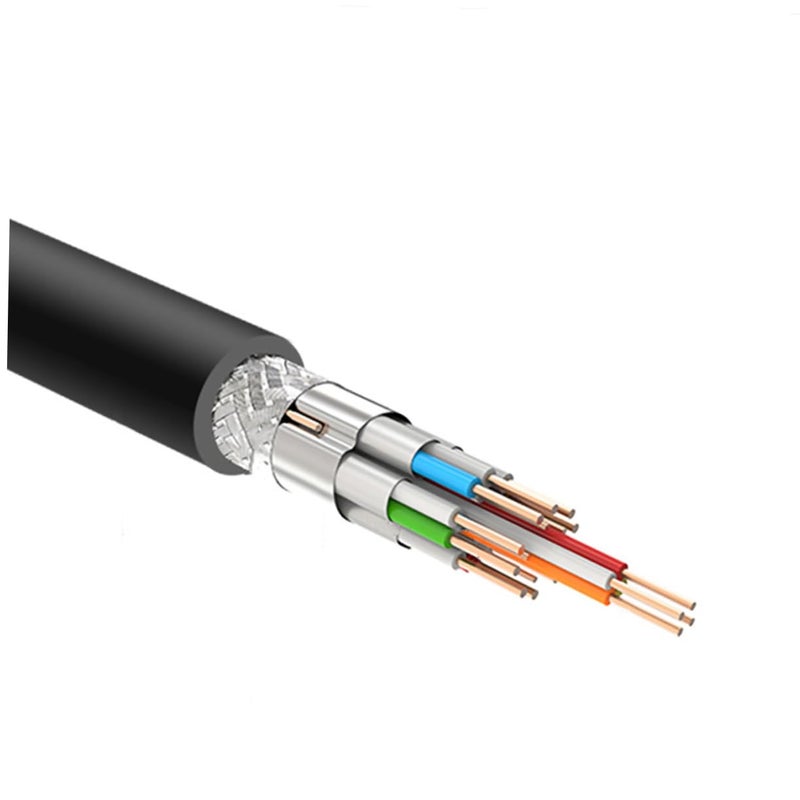 كابل طابعة USB 2.0 بطول 3 أمتار، ذكر إلى ذكر، سريع لنقل البيانات وشحن الأجهزة، اللون أسود - Image 3