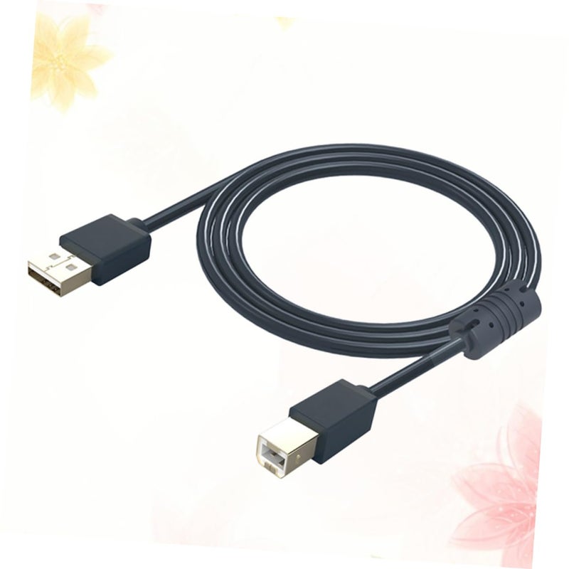 كابل طابعة USB 2.0 بطول 3 أمتار، ذكر إلى ذكر، سريع لنقل البيانات وشحن الأجهزة، اللون أسود - Image 5