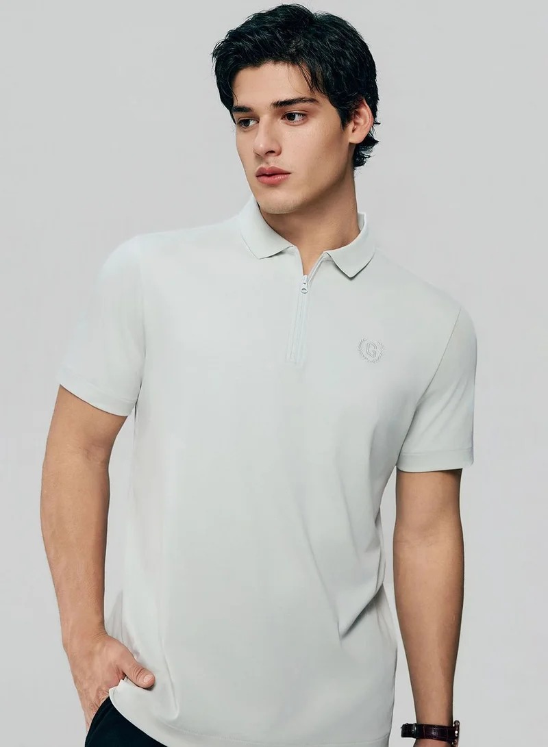 GIORDANO Men Regular Interlock Liquid Touch Polo
