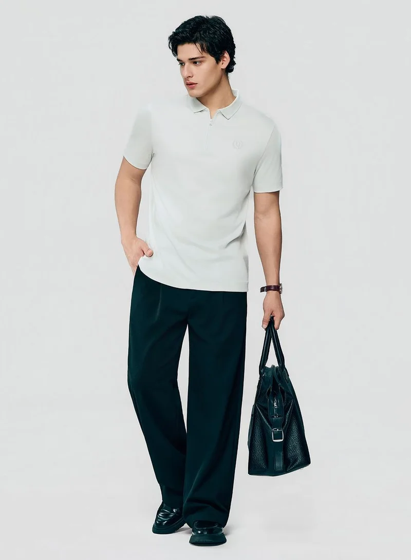 GIORDANO Men Regular Interlock Liquid Touch Polo