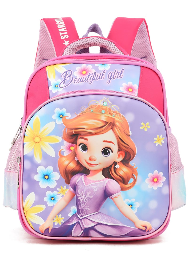 Stargold Baby Backpack For Baby Girls With Adjustable Strap For School 12 Inch