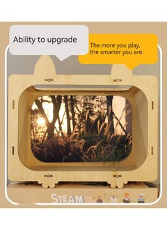 General 3D holographic movie TV projector science experiment children students handmade materials  - Image 5