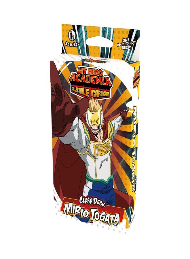 Jasco Starter Set My Hero Academia Collectible Card Game Series 5: Clash Deck Mirio Togata - Ready to Play Out of The Box, 51 Card Deck & Playmat, MHA - Image 5