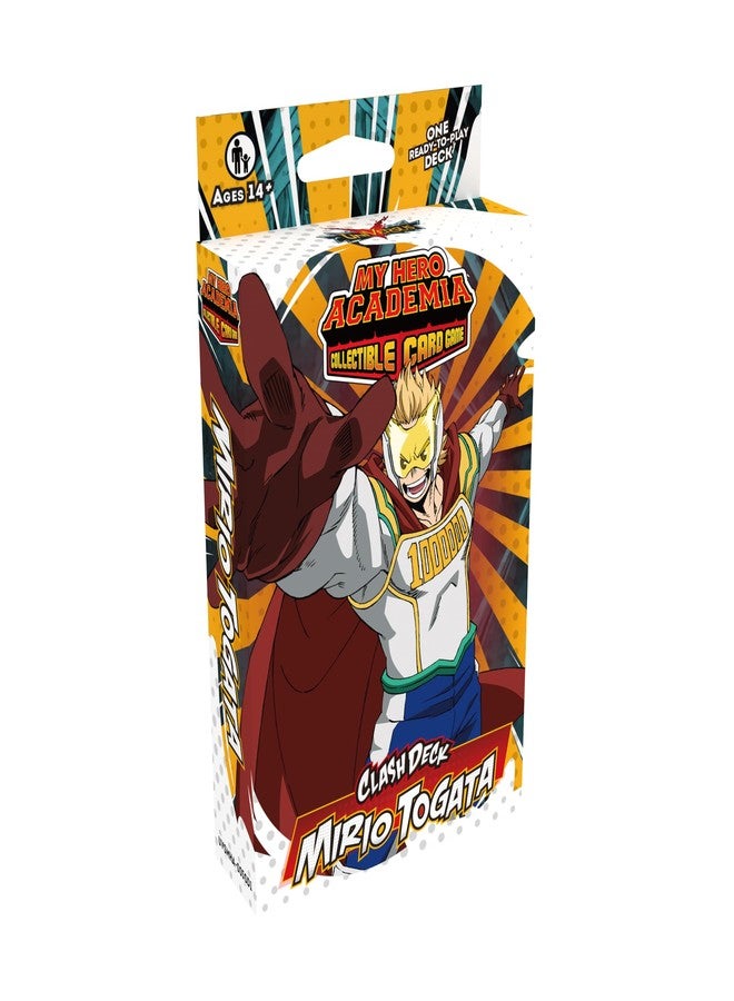 Jasco Starter Set My Hero Academia Collectible Card Game Series 5: Clash Deck Mirio Togata - Ready to Play Out of The Box, 51 Card Deck & Playmat, MHA - Image 3