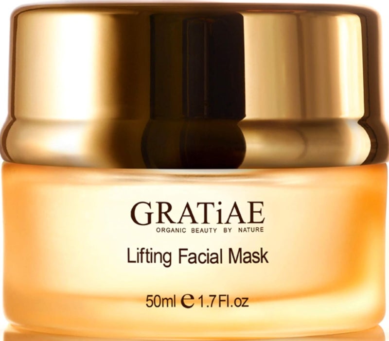 Gratiae Organics Lifting Facial Mask - 50ml (1.7 Fl. Oz) for Youthful Skin