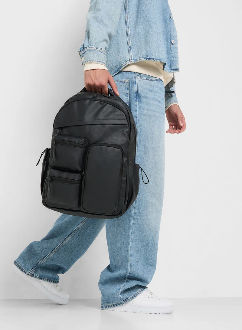 Seventy Five Multiple Pocket Casual Backpack