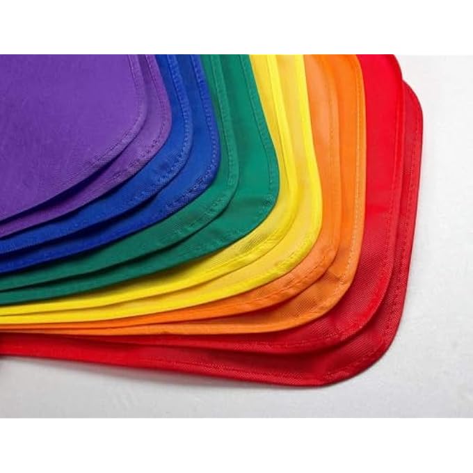 KIDS PAINTING APRONS, 12 PIECES IN 6 COLORS MULTI-COLOR CHILDREN'S ART SMOCKS WITH FULL COVERAGE PROTECTION, WATERPROOF FABRIC FOR PAINTING, COOKING, BAKING AND CLASSROOM CRAFTS ACTIVITIES - Image 3