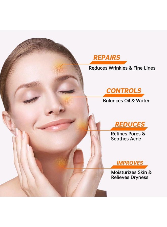 mopayzer Niacinamide 10% + Zinc 1% Serum, Anti-Aging Niacinamide Serum for Face, 1PCS Moisturizing Facial Serum for All Skin Type, Women Face Skin Care. - Image 2