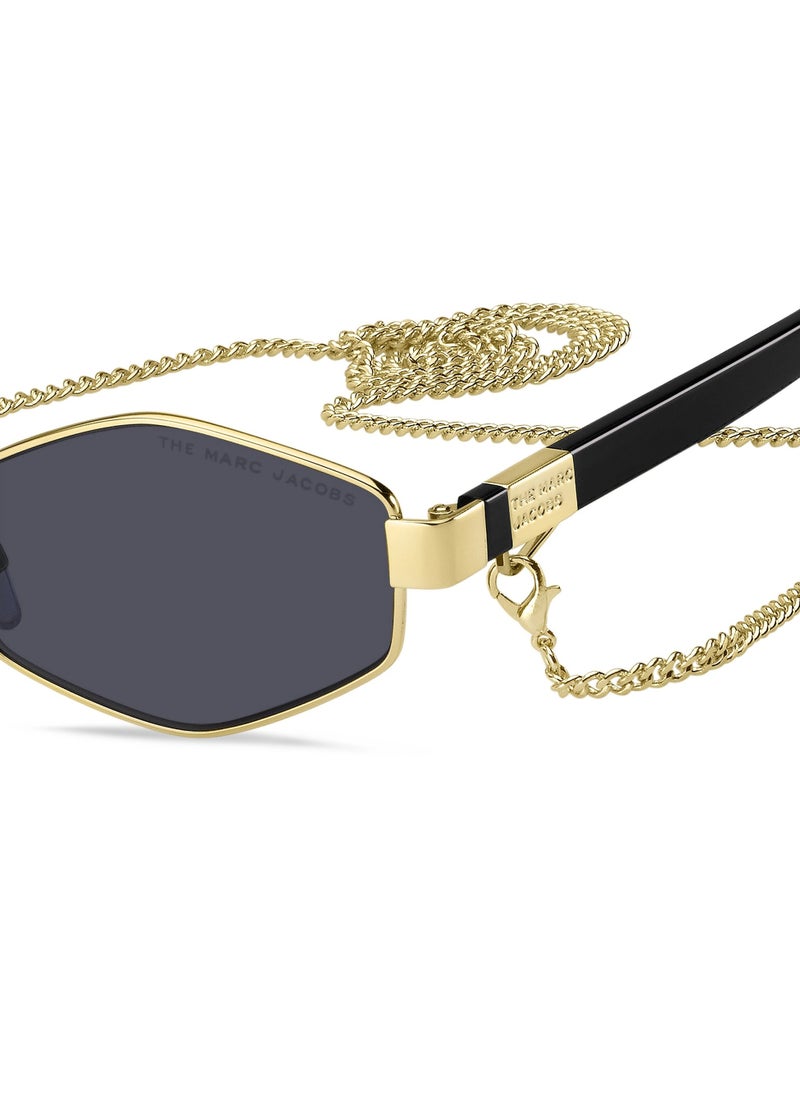 مارك جاكوبس Marc Jacobs 496/S J5G نظارة شمسية سداسية كاملة الحواف للنساء - مقاس العدسة 55 ملم  - Image 2