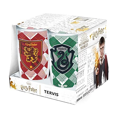 Tervis Harry Potter House Rules Made in USA Double Walled Insulated Tumbler Travel Cup Keeps Drinks Cold Hot 16oz 4pk Assorted - Image 3