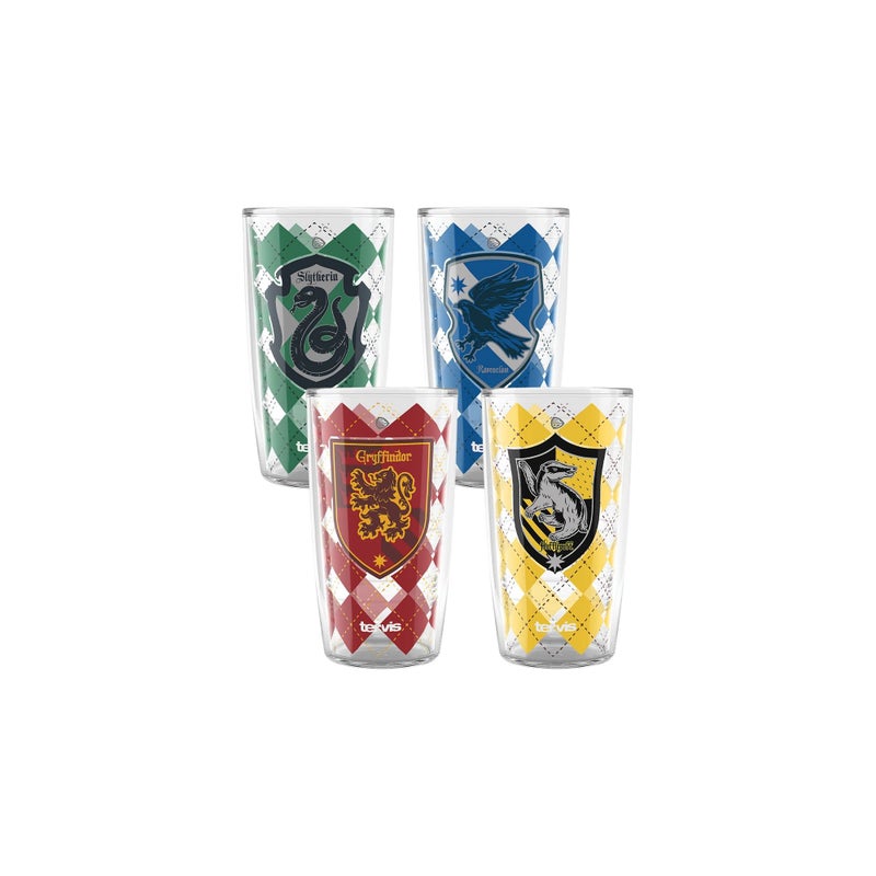 Tervis Harry Potter House Rules Made in USA Double Walled Insulated Tumbler Travel Cup Keeps Drinks Cold Hot 16oz 4pk Assorted - Image 2