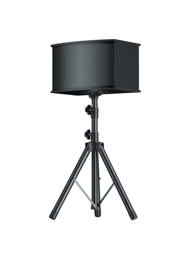 Nintaus Hy-25 Black Floor Speaker Stand Professional Portable Heavy-duty Thickened Handheld Trolley Tripod For Square Dance Speakers - Image 2