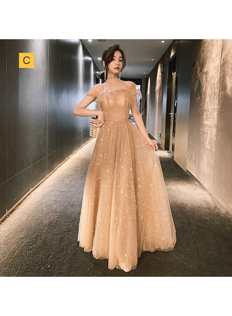 KUYING New Fashionable and Elegant Bridesmaid Dress  - Image 1