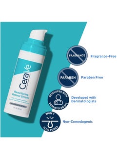 CERA CeraVe Retinol Serum for Post-Acne Marks and Skin Texture | Pore Refining, Resurfacing, Brightening Facial Serum with Retinol and Niacinamide | Fragrance Free, Paraben Free & Non-Comedogenic| 1 Oz  - Image 5