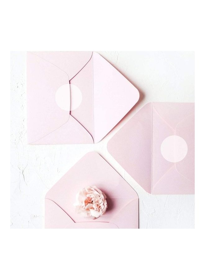 نيبمينينت ملصقات فارغة للختم، 500 قطعة شفاف - Image 5