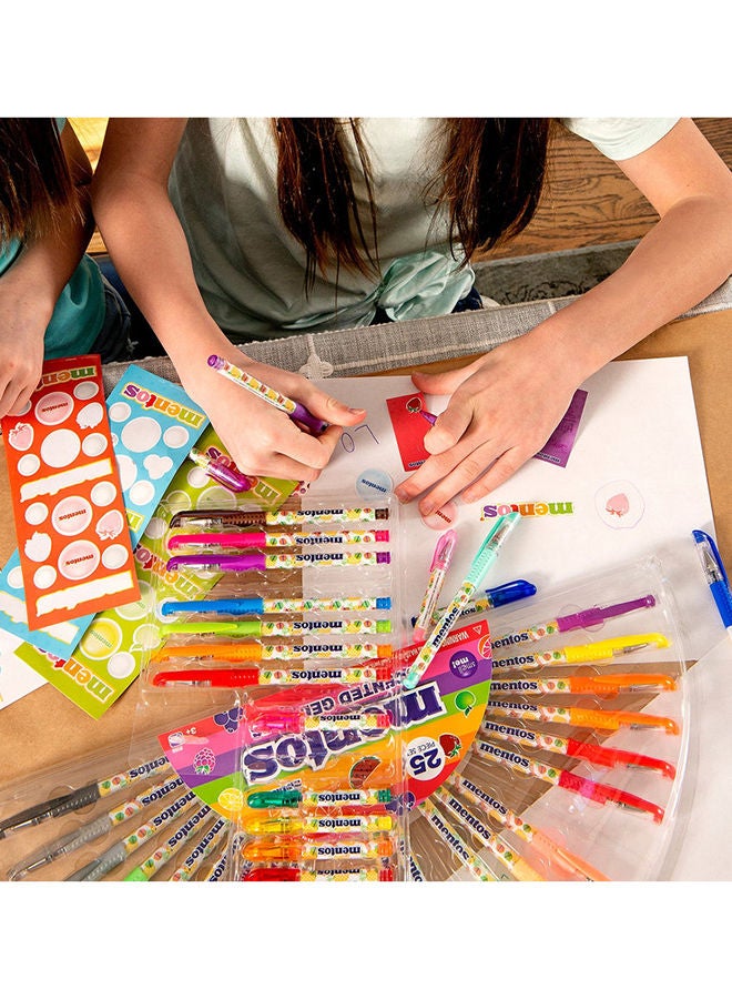 Mentos أقلام جل صغيرة 12 قيراط - Image 4