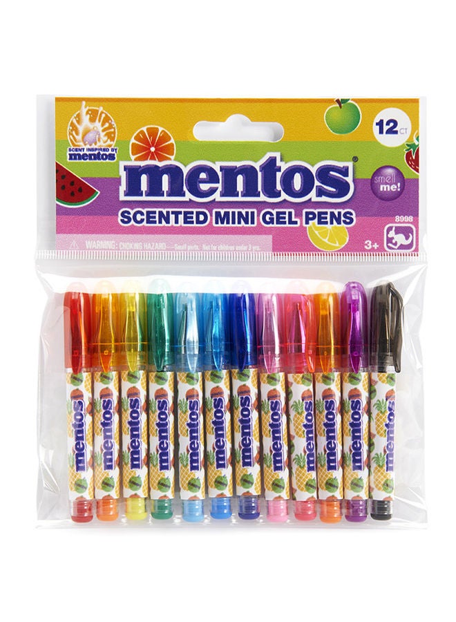 Mentos أقلام جل صغيرة 12 قيراط - Image 1