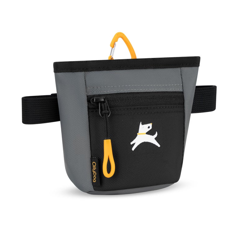 OllyDog Goodie Treat Bag, Dog Treat Pouch, Waist Belt Clip for Hands-Free Training, Magnetic Closure, Dog Training and Behavior Aids, Three Ways to Wear (Castle Rock) - Image 3